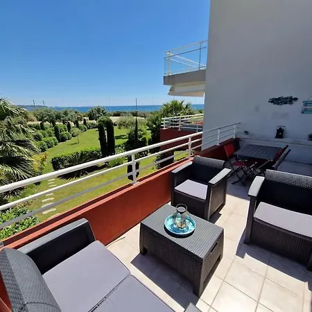 Le Juan Flore : Apt 4 Prs Vue Mer, Clim, Parking Apartment *